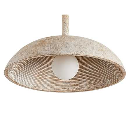 James Allan Lusteria 11" Wide Semi-flush Ceiling Fixture White