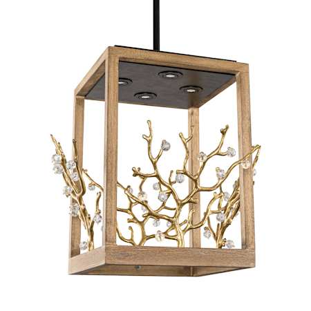 James Allan Lusteria 19" Wide Pendant Black