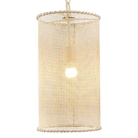 James Allan Lusteria 10" Wide Mini Pendant White