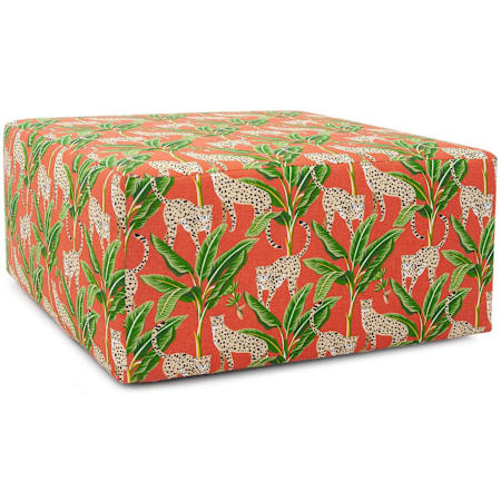 James Allan Mengu Square Ottoman Cover - Cover Only Canyon