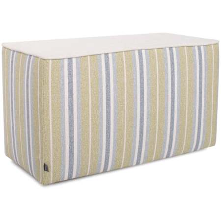 James Allan Polarity Bench Ottoman Cover - Cover Only Moss