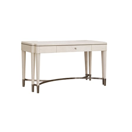 James Allan Grace 56" Wide Ash Table Opulent Opal