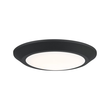 James Allan Scioto 8" Wide LED Flush Mount Ceiling Fixture Earth Black