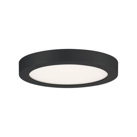 James Allan Randolph 8" Wide LED Flush Mount Ceiling Fixture Earth Black