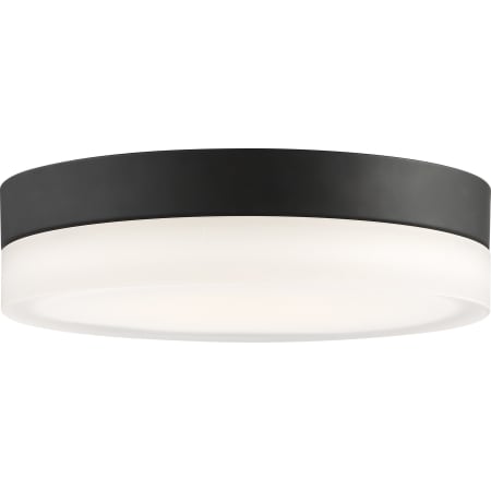 James Allan Cipher 11" Wide LED Flush Mount Bowl Ceiling Fixture with a Polymer Shade Black