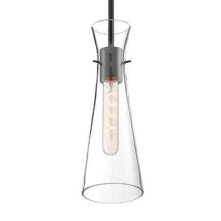James Allan Limitless 4" Wide Mini Pendant Black