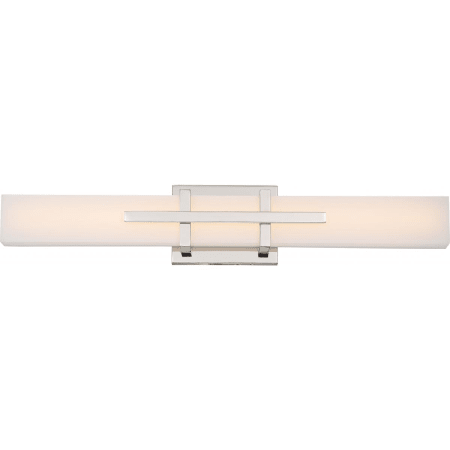 James Allan Repose Single Light 24" Tall Integrated LED Wall Sconce - ADA Compliant Polished Nickel