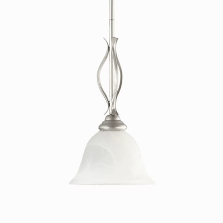 James Allan Vision Single Light 7-1/2" Wide Mini Pendant Classic Nickel