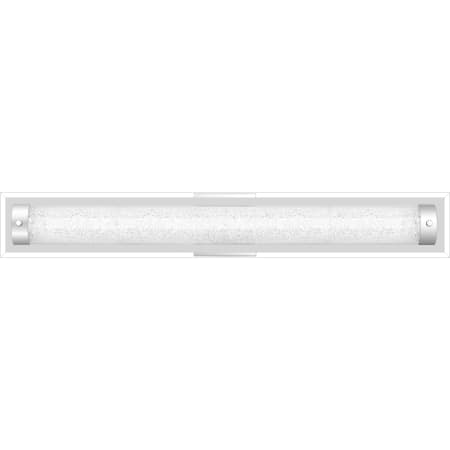 James Allan Nelson Single Light 32" Wide Integrated LED Bath Bar Polished Chrome
