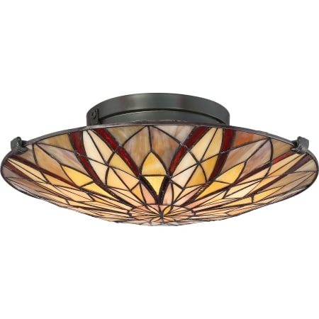 James Allan Chambers 2 Light 17" Wide Flush Mount Ceiling Fixture Valiant Bronze