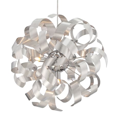 James Allan Curry 5 Light 17" Contemporary Globe Pendant Millenia