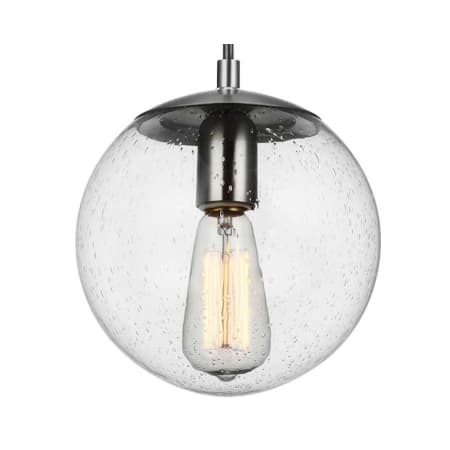 James Allan Clay Single Light 8" Wide Mini Pendant Satin Aluminum