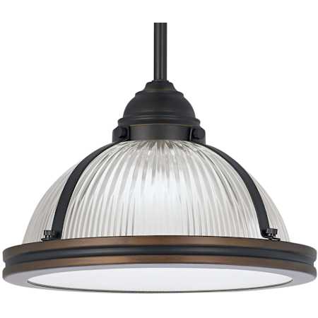 James Allan Effingham Single Light 11" Wide Full Sized Pendant Autumn Bronze