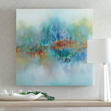 James Allan 36" x 36" Frameless Abstract Graphic Print N/A