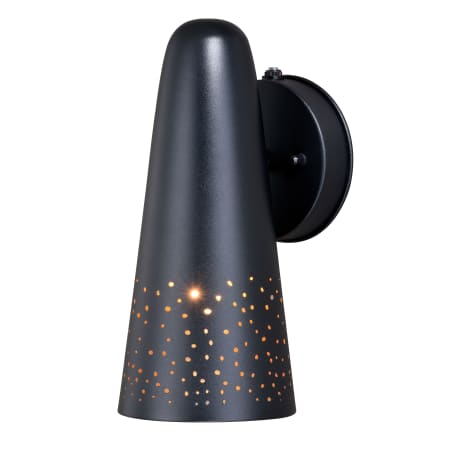 James Allan Javier 11" Tall Outdoor Wall Sconce Textured Black