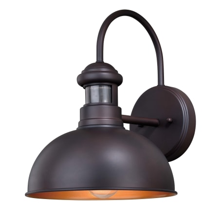 James Allan Maximus 14" Tall Outdoor Wall Sconce with Daylight Sensor Oil Burnished Bronze