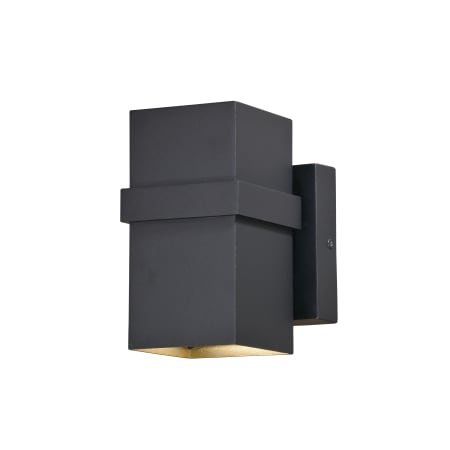 James Allan Jonah 2 Light 7" Tall LED Outdoor Wall Sconce Textured Black