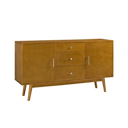 James Allan Acorn 60" Wide Retro Modern High Boy TV Stand Media Cabinet Buffet Acorn