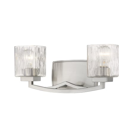 James Allan Ellis 2 Light 16" Wide Vanity Light Brushed Nickel