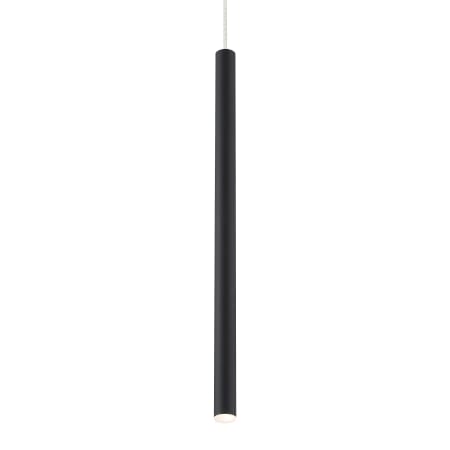 James Allan Leon 5" Wide LED Mini Pendant Matte Black
