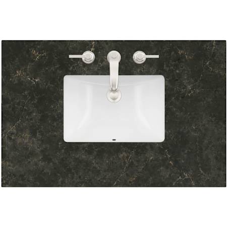 James Martin Vanities 36" Stone Composite Vanity Top with 1 Porcelain Sink Phantome