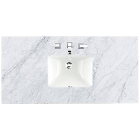 James Martin Vanities 48" Marble Vanity Top Carrara White