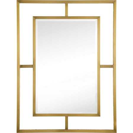 James Martin Vanities Boston 30" W x 40" H Rectangular Bathroom Mirror Radiant Gold