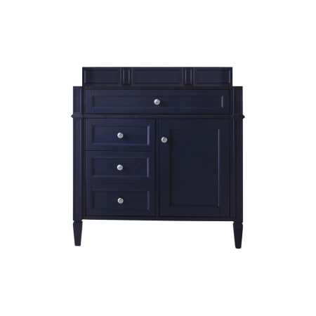 James Martin Vanities Brittany 36" Single Basin Poplar Wood Vanity Cabinet Only Victory Blue