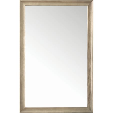 James Martin Vanities Glenbrooke 26" W x 40" H Transitional Rectangular Wood Framed Bathroom Wall Mirror Whitewashed Oak