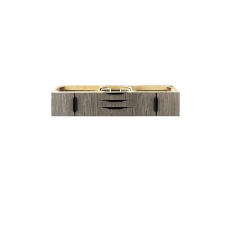 James Martin Vanities Columbia 72" Single Wall Mounted Vanity Cabinet - Less Vanity Top Ash Gray