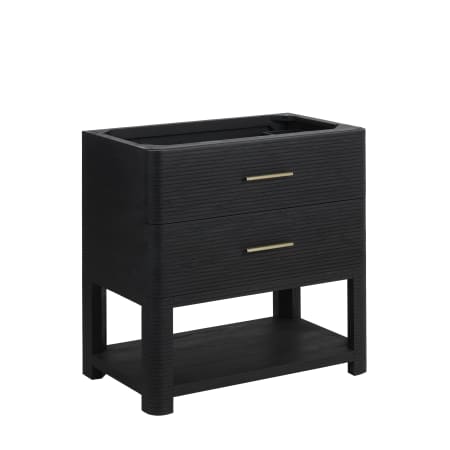 James Martin Vanities Lucian 36" Single Free Standing Vanity Cabinet - Less Vanity Top Carbon Oak