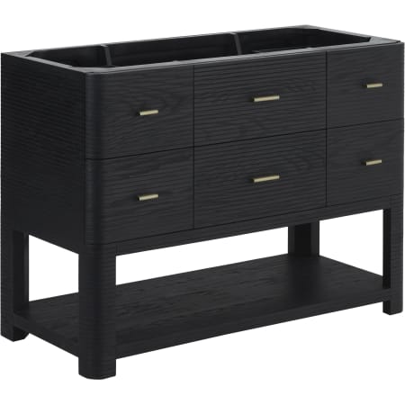 James Martin Vanities Lucian 48" Single Free Standing Vanity Cabinet - Less Vanity Top Carbon Oak
