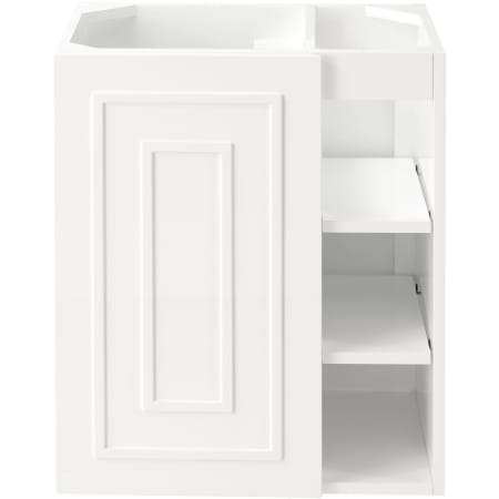 James Martin Vanities Alicante' 24" Wall Mounted Single Basin Hardwood Vanity Cabinet Only Glossy White