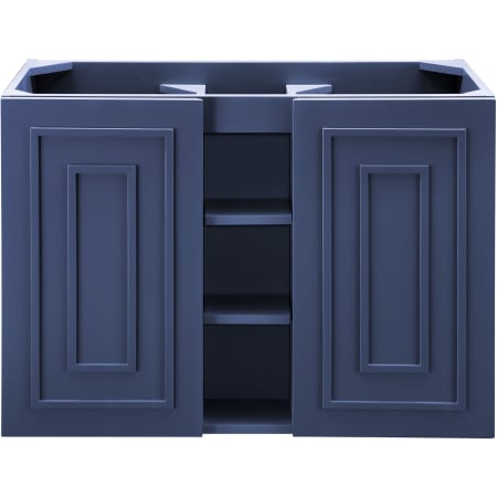 James Martin Vanities Alicante' 40" Wall Mounted Single Basin Hardwood Vanity Cabinet Only Azure Blue