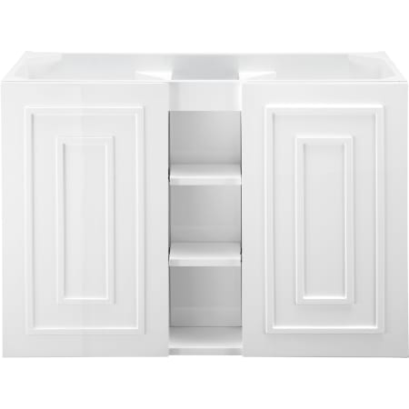 James Martin Vanities Alicante' 40" Wall Mounted Single Basin Hardwood Vanity Cabinet Only Glossy White