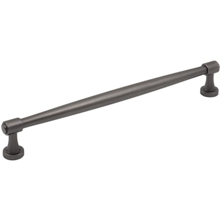 Jeffrey Alexander Jules 8-13/16" (224mm) Center to Center Elegant Tapered Cabinet Bar Handle / Drawer Bar Pull Brushed Pewter