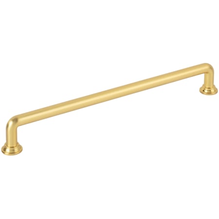 Jeffrey Alexander Davis 8-13/16 Inch Center to Center Handle Cabinet Pull Brushed Gold