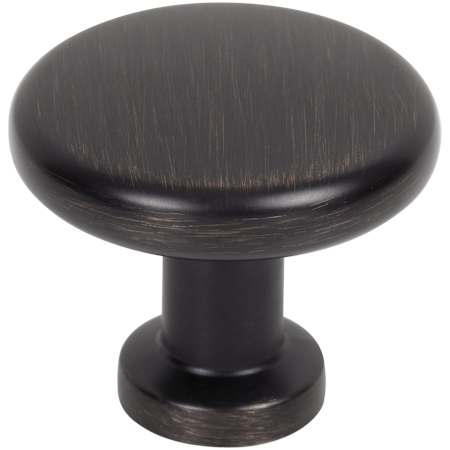 Jeffrey Alexander Weser 1-3/8 Inch Mushroom Cabinet Knob Brushed Oil Rubbed Bronze