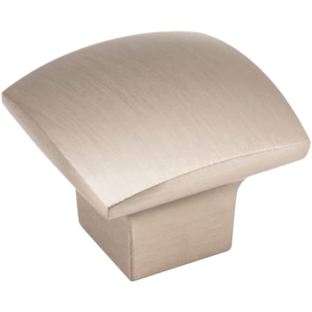 Jeffrey Alexander Sonoma 1-3/16" Square Contemporary Cabinet Knob Satin Nickel