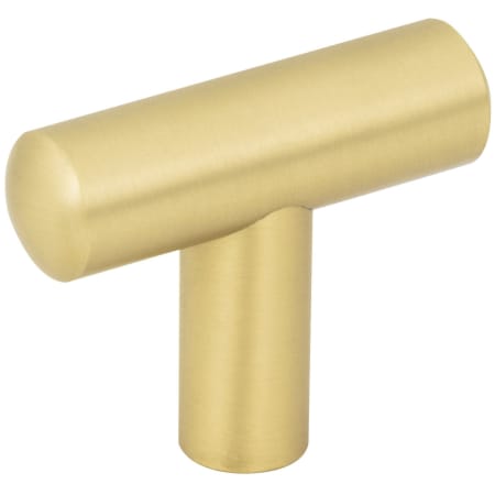 Jeffrey Alexander Key West 1-7/8 Inch "T" Bar Cabinet Knob / Drawer Knob Brushed Gold