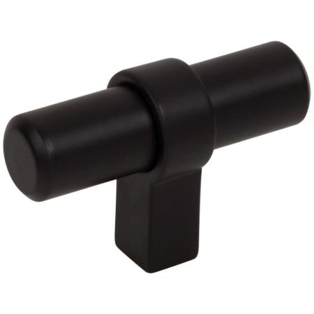 Jeffrey Alexander Key Grande 2 Inch Modern Industrial "T" Pipe Bar Cabinet Knob / Drawer Knob Matte Black