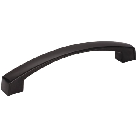 Jeffrey Alexander Merrick 5-1/16" (128 mm) Center to Center Arched Strap Pull Cabinet Handle / Drawer Pull Matte Black