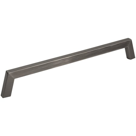 Jeffrey Alexander Ivan 12" Center to Center Angled Arch Appliance Handle / Appliance Pull Brushed Pewter