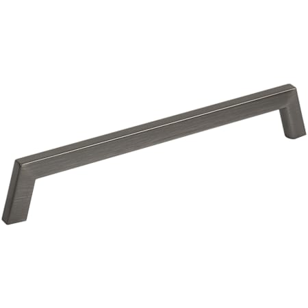 Jeffrey Alexander Ivan 7-9/16" (192mm) Center to Center Mid Century Modern Angled Arch Cabinet Handle / Drawer Pull Brushed Pewter