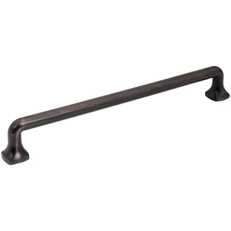 Jeffrey Alexander Griffin 12" Center to Center Modern Industrial Farmhouse Appliance Handle / Appliance Pull Brushed Oil Rubbed Bronze