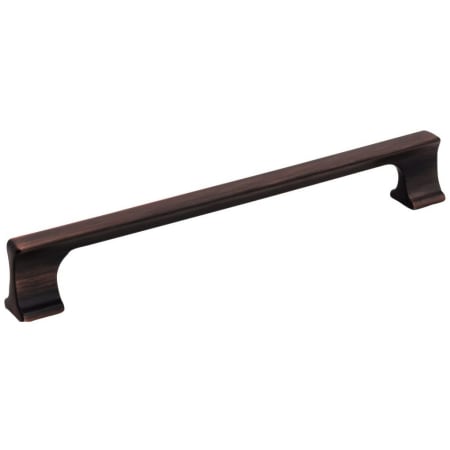 Jeffrey Alexander Sullivan 7-9/16" Center to Center Tapered Cabinet Handle / Drawer Pull Brushed Oil Rubbed Bronze