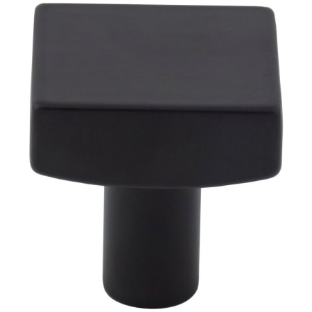 Jeffrey Alexander Dominique 1-1/8" Thick Square Cabinet Knob / Drawer Knob Matte Black