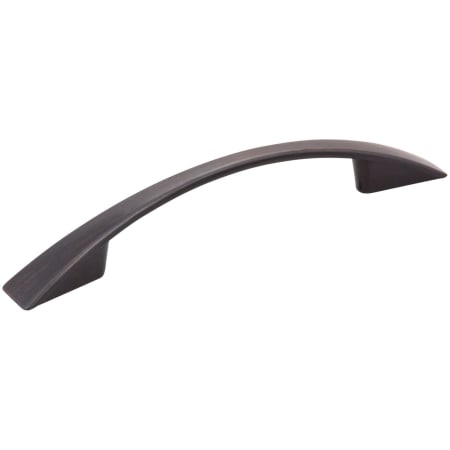 Jeffrey Alexander Regan 3-3/4" Center to Center Sleek Arch Bow Cabinet Handle / Drawer Pull Brushed Oil Rubbed Bronze