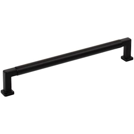 Jeffrey Alexander Ogden 7-9/16 Inch Center to Center Handle Cabinet Pull Matte Black