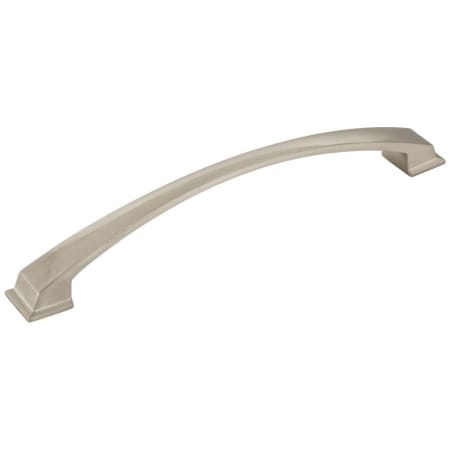 Jeffrey Alexander Roman 7-9/16" Center to Center Arch Bow Compliant Cabinet Handle / Drawer Pull Satin Nickel